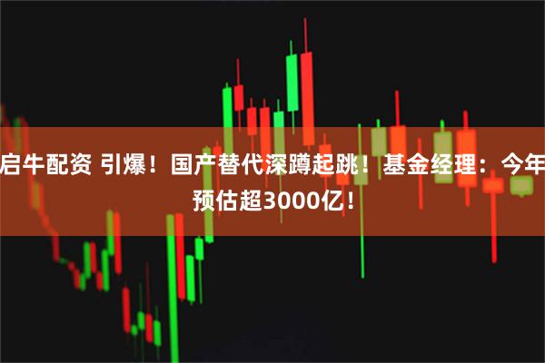 启牛配资 引爆！国产替代深蹲起跳！基金经理：今年预估超3000亿！