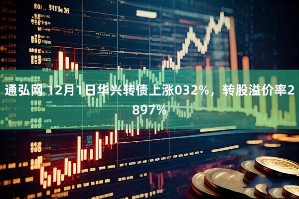 通弘网 12月1日华兴转债上涨032%，转股溢价率2897%