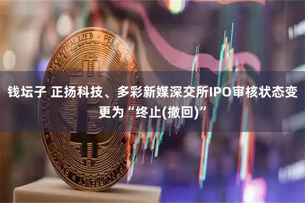 钱坛子 正扬科技、多彩新媒深交所IPO审核状态变更为“终止(撤回)”